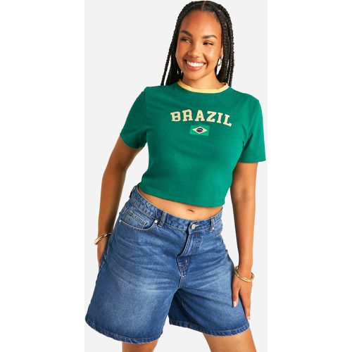 Plus Brasil Printed Baby T-shirt - boohoo - Modalova