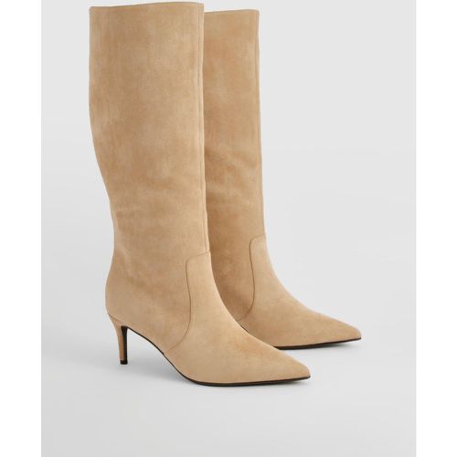 Botas De Caña Alta Con Tacón De Aguja - boohoo - Modalova