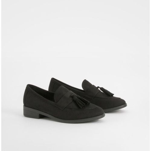 Mocasines Con Barra En Forma De T - boohoo - Modalova