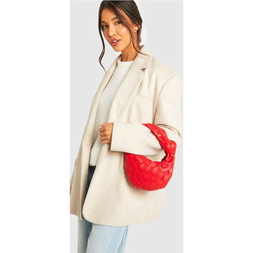 Bolso Mini De Mano Efecto Cuero - boohoo - Modalova