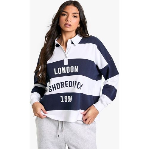 Top De Rugby Con Estampado London Shoreditch - boohoo - Modalova