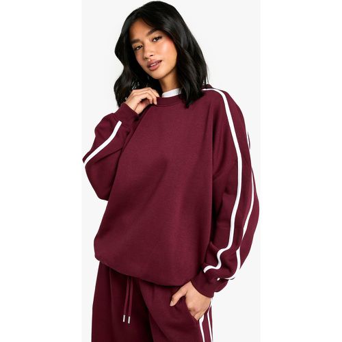 Sudadera Petite Con Línea Lateral - boohoo - Modalova