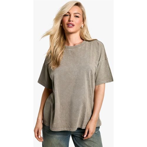 Camiseta Con Lavado De Ácido - boohoo - Modalova