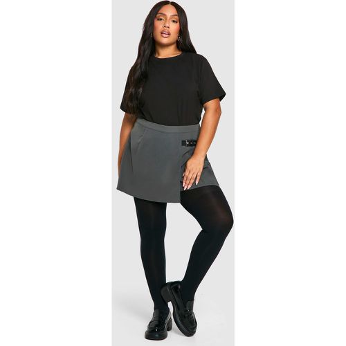 Pantis Plus Denier 200, Negro - boohoo - Modalova