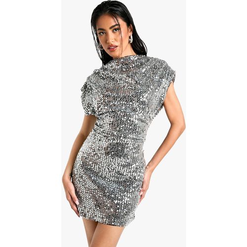 Vestido Mini De Lentejuelas Sin Mangas - boohoo - Modalova