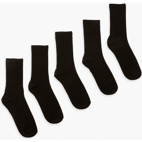 Pack De 5 Pares De Calcetines Deportivos S Con Corazones - boohoo - Modalova