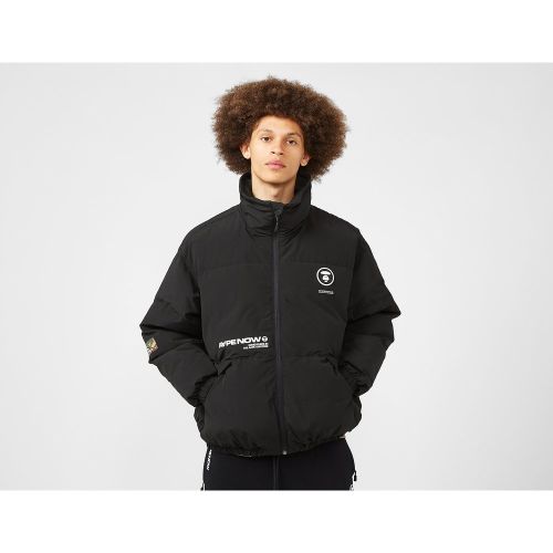 Logo Patch Padded Jacket - AAPE By A Bathing Ape - Modalova