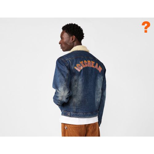 ICECREAM Sherpa Denim Jacket, Blue - ICECREAM - Modalova