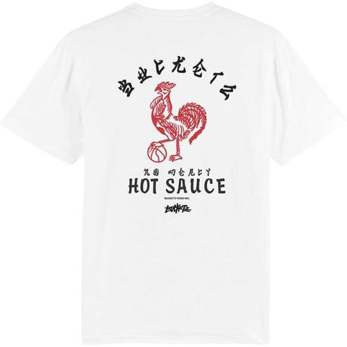 Bucketz Hot Sauce T-Shirt, white - Bucketz - Modalova