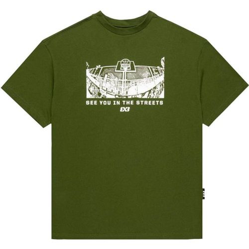 X3 Logo T-shirt Verde - 3x3 - Modalova