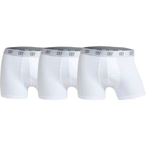 Basic Trunk AOP Boxershort 3er Pack F2714, bianco - Cr7 - Modalova