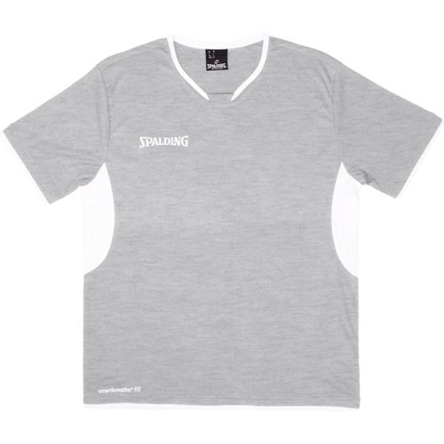 Hustle Shooting Maglia Kids Grigio - Spalding - Modalova