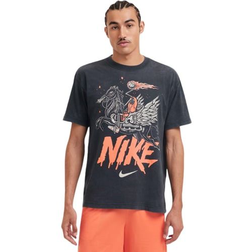 Nike Nike M90 T-Shirt, BLACK/ORANGE - Nike - Modalova