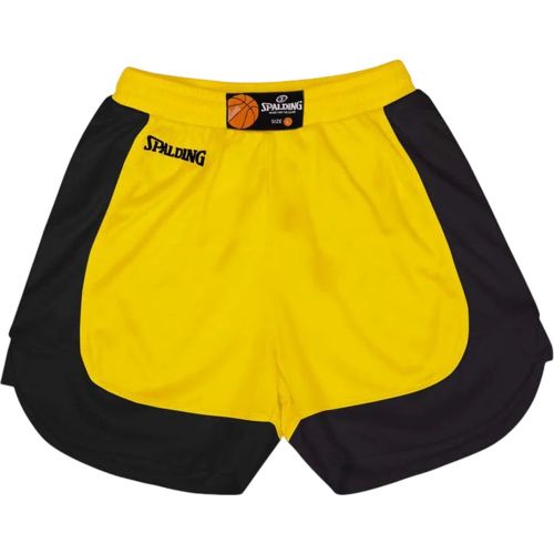 Spalding Hustle Pantaloncini Giallo - Spalding - Modalova