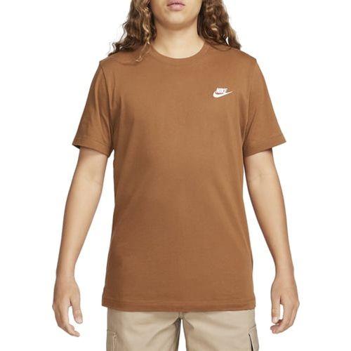 Nike NSW CLUB T-SHIRT, brown/white - Nike - Modalova