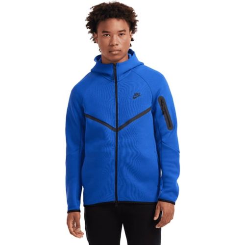 Tech Fleece Full-zip Windrunner Giacca Con Cappuccio Blu C480 - Nike - Modalova