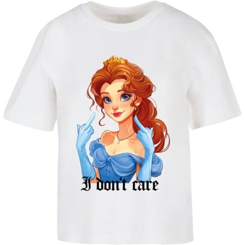 Don't Care Handsign T-Shirt Women, bianco - mister tee - Modalova