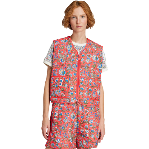 Originals X Liberty London - Shorts, Rouge - Taille 34 - Jersey de coton - Adidas - Modalova