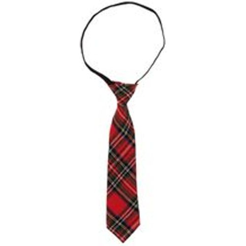 Krawatte "Karo", rot/schwarz - buttinette - Modalova