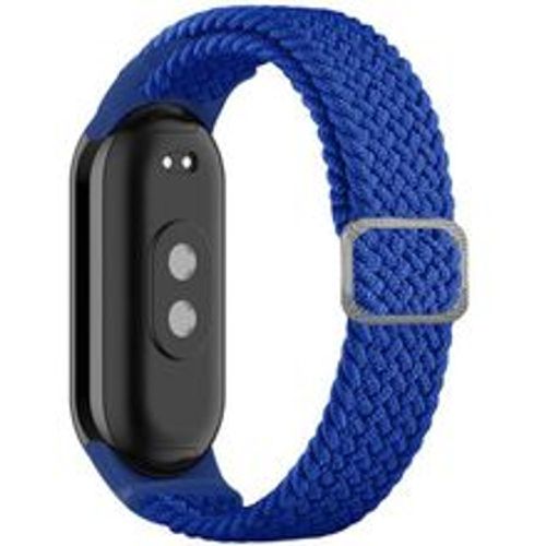 Geflochtenes Stoffarmband kompatibel mit Xiaomi Mi Band 8 Armband Blau - Fashion24 DE - Modalova