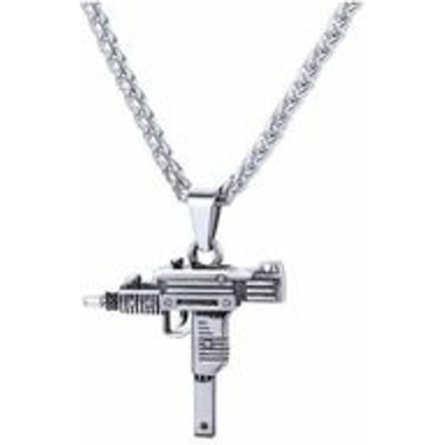 Halskette, automatische Waffe - Silber - Fashion24 DE - Modalova