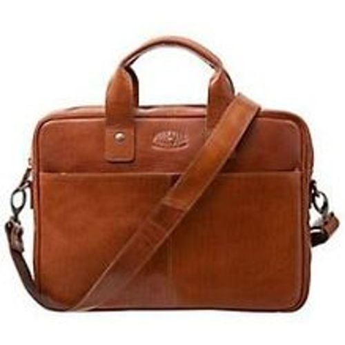 Sunrise Laptoptasche 38 x 6.5 x 30 cm Leder Cognac - Pride and Soul - Modalova