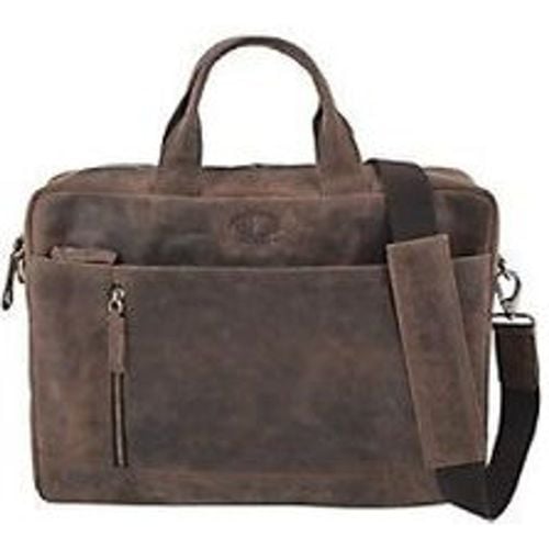 Raily Laptoptasche 41 x 9,5 x 28 cm Leder Braun - Pride and Soul - Modalova