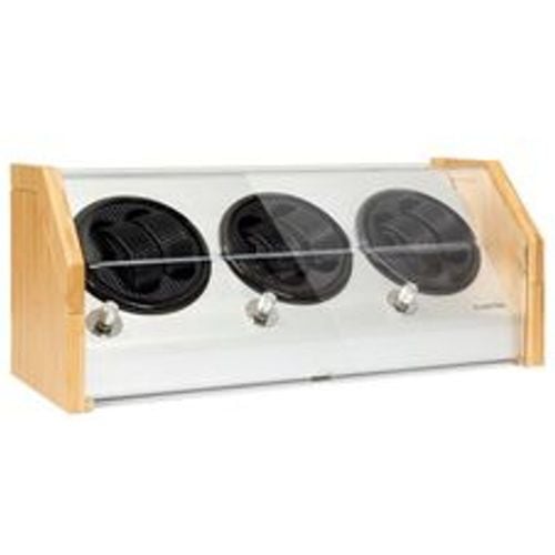 Garonne 6 Uhrenbeweger für Automatikuhren - Uhrendreher mit 3 Drehtellern für 6 Uhren, Watch Winder mit 3 Drehgeschwindigkeiten, 4 - Klarstein - Modalova