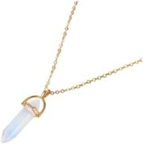 Halskette mit Kristall - Weiß - Fashion24 DE - Modalova