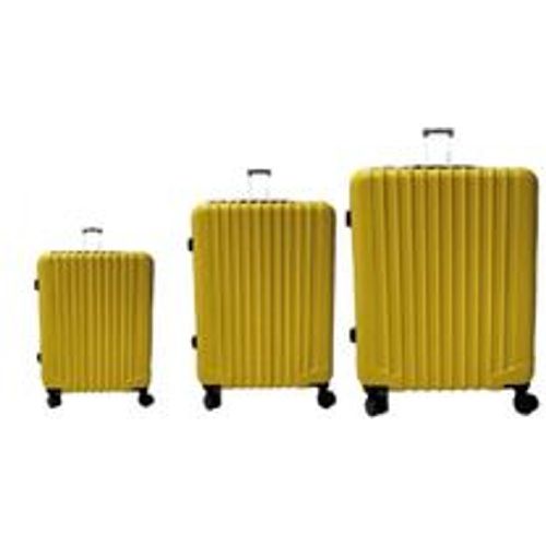 Travelline Reisekoffer Hartschalenkoffer 3er set aus leichtem ABS Koffer mit 360° Rollensystem - Fashion24 DE - Modalova