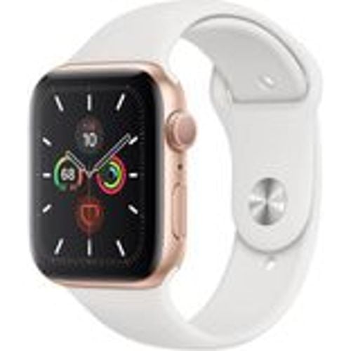 Watch Series 5 (2019) GPS 40 mm - Aluminium - Sportarmband Weiß - Apple - Modalova