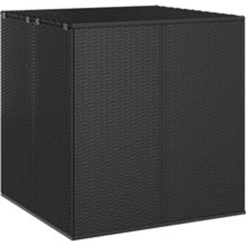 Garten-Kissenbox PE Rattan 100x97,5x104 cm Schwarz - VIDAXL - Modalova