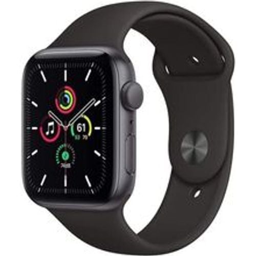 Watch Series SE 2 (2022) GPS + Cellular 40 mm - Aluminium Mitternacht - Sportarmband Schwarz - Apple - Modalova