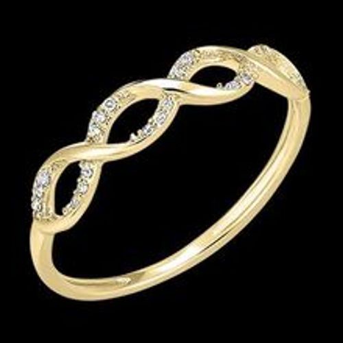 Edenly Ring Frische - Ariane - Gelbgold, 18 Karat, mit Diamanten - Fashion24 DE - Modalova