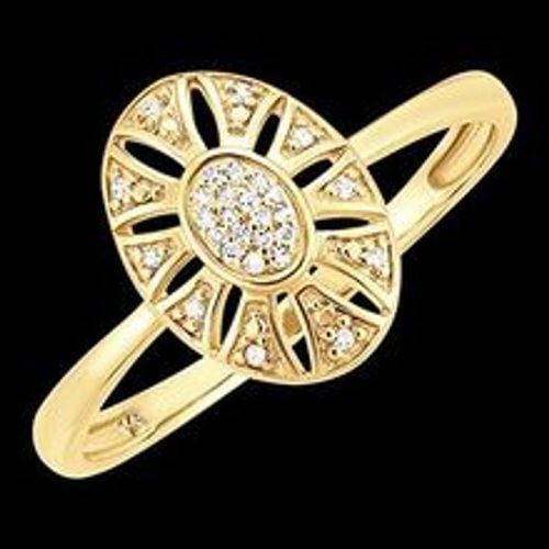 Edenly Ring FraÃ®cheur - Radiance - 18 Karat Gelbgold und Diamanten - Fashion24 DE - Modalova