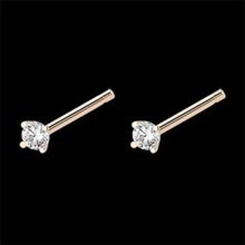 Edenly Diamant-Ohrringe Frische - Kleines Funkeln - Ohrstecker 18 Karat RosÃ©go - Fashion24 DE - Modalova