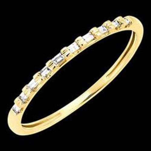 Edenly Ring FraÃ®cheur - Harmonie - 18 Karat Gelbgold und Diamanten - Fashion24 DE - Modalova