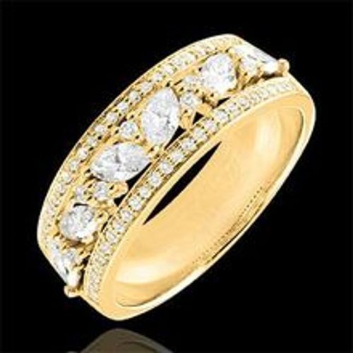 Edenly Ring Schicksal - Byzantine - Gelbgold und Diamanten - 18 Karat - Fashion24 DE - Modalova