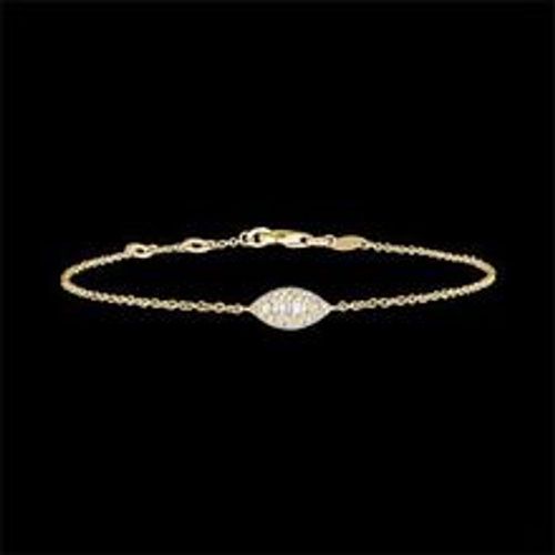 Edenly Armband Frische - Auge des Orients - 18 Karat Gelbgold und Diamanten - Fashion24 DE - Modalova