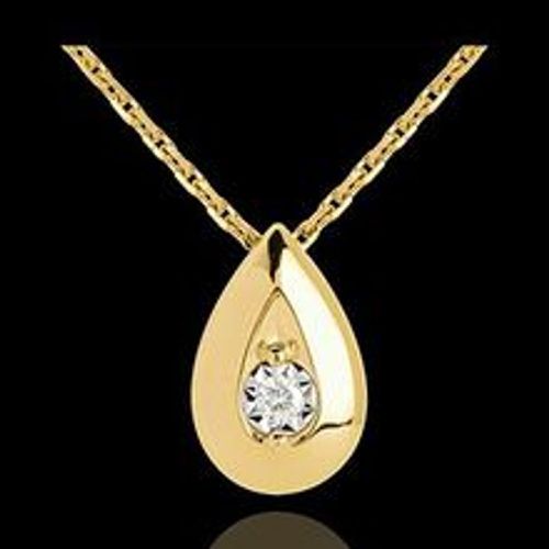 Edenly Diamant Collier Phiole in Gelbgold - Fashion24 DE - Modalova