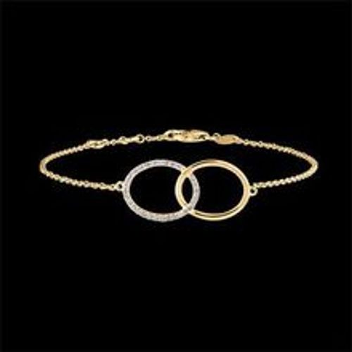 Edenly Armband Frische - Doppeltes Firmament - 9 Karat Gelbgold und Diamanten - Fashion24 DE - Modalova