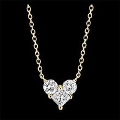 Edenly Halskette Kostbares Geheimnis - Lovely - Gelbgold, 9 Karat, mit Diamante - Fashion24 DE - Modalova