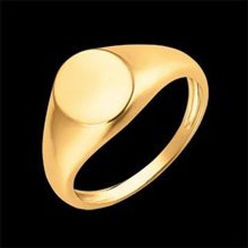 Edenly Ring DÃ¤mmerschein - Siegelring Achilles - 9 Karat Gelbgold - Fashion24 DE - Modalova