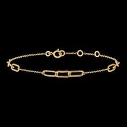 Edenly Armband Auge des Orients - Pia - 3 Kettenglieder - Gelbgold, 9 Karat - Fashion24 DE - Modalova