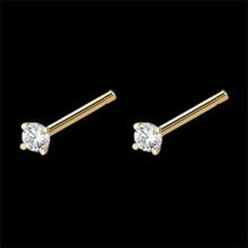 Edenly Diamant-Ohrringe Frische - Kleines Funkeln - Ohrstecker 18 Karat Gelbgol - Fashion24 DE - Modalova