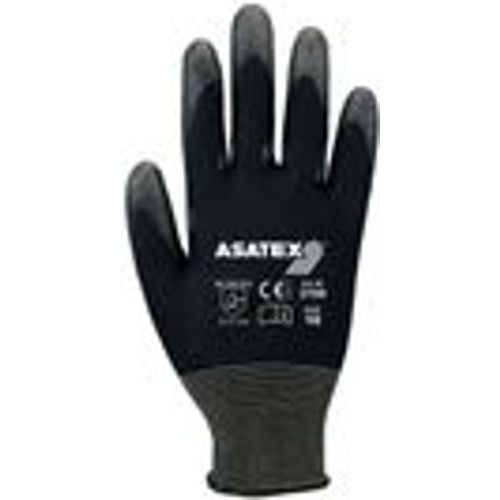 Handschuhe Gr.7 schwarz pa m.Soft-Polyurethan asatex - Fashion24 DE - Modalova