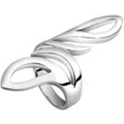 Ring Wickelring Basic Statement Struktur 925 Silber (Farbe: Silber, Größe: 60 mm) - NENALINA - Modalova