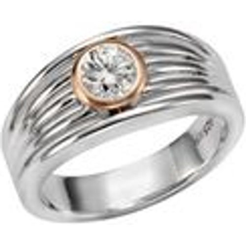 F Ring 925/- Sterling Silber Zirkonia weiß Glänzend (Größe: 056 (17,8)) - Fashion24 DE - Modalova