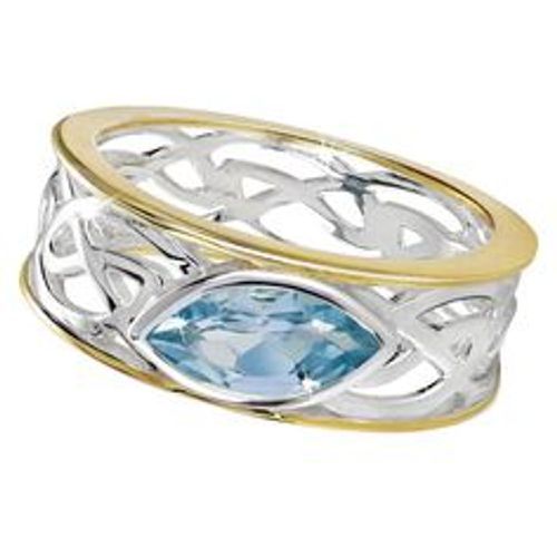 CM Ring „Skye“ bicolor, 925 Silber (Größe: 17) - Fashion24 DE - Modalova