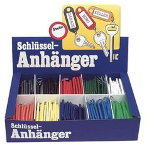 Reiher - Schlüsselanhänger Box - 100-tlg. in 10 Farben sortiert, ohne Aufhängeloch - Fashion24 DE - Modalova